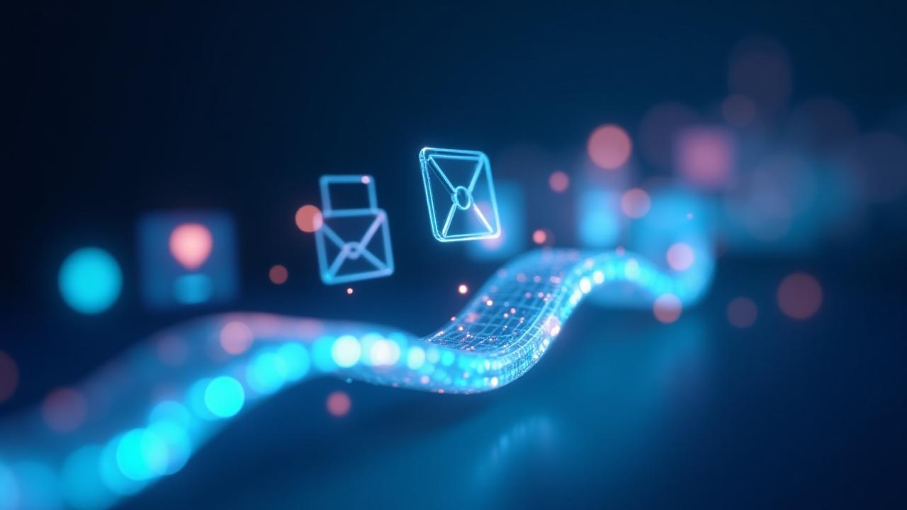 Visual representation of a seamless customer journey across email, social, and web platforms